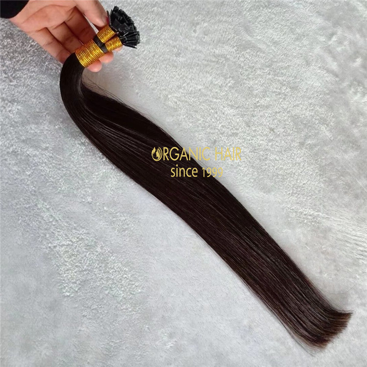 #1B flat tip-100% remy human hair with direct factory price A145